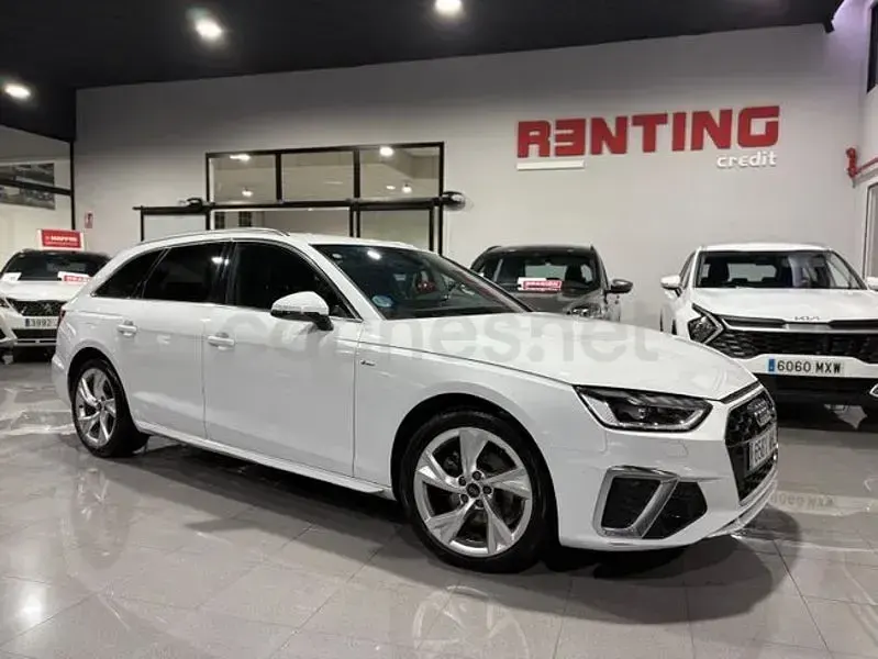Usado Audi A4 S-Line 150 CV (110 kW) 2023 Blanco Familiar