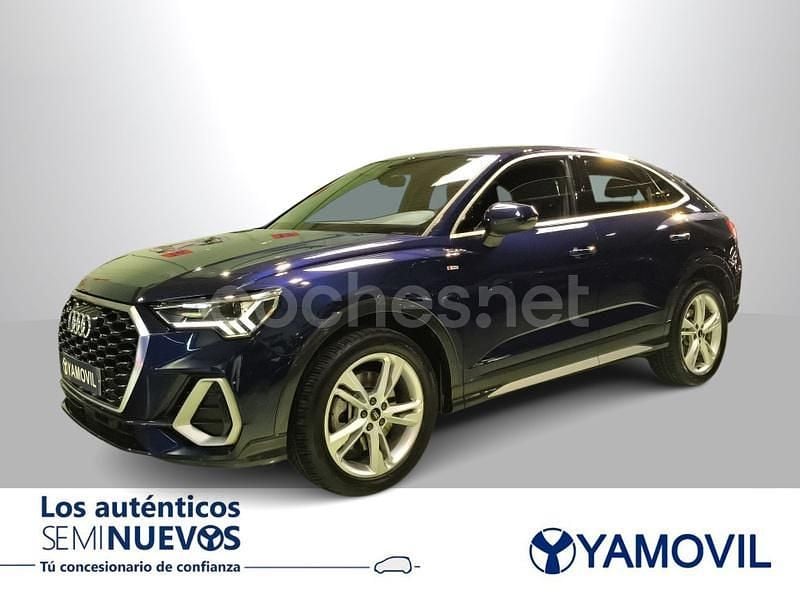 Azul Usado 2023 Audi Q3 Sportback S-Line SUV | 42.350 € (Un poco caro) - Imagen 1/4