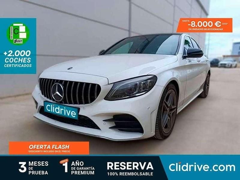 Blanco Usado 2021 Mercedes C220 Berlina | 28.390 € (Buen precio) - Imagen 1/3