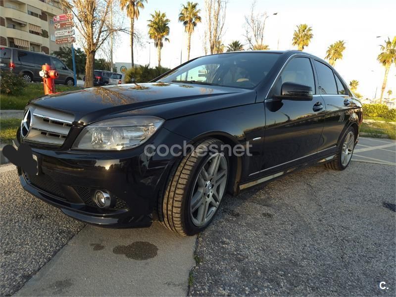 Negro Usado 2009 Mercedes C300 Avantgarde Berlina | 13.500 € - Imagen 1/4