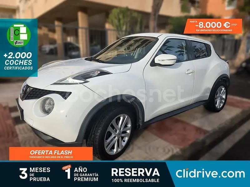 Blanco Usado 2016 Nissan Juke Acenta SUV | 8990 € (Buen precio) - Imagen 1/3