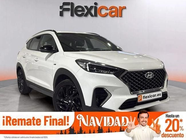 Blanco Usado 2019 Hyundai Tucson N Line SUV | 23.490 € (Caro) - Imagen 1/4
