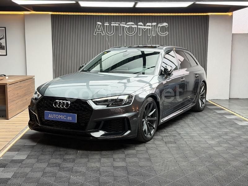 Gris / plata Usado 2018 Audi RS4 Familiar | 45.800 € (Buen precio) - Imagen 1/4