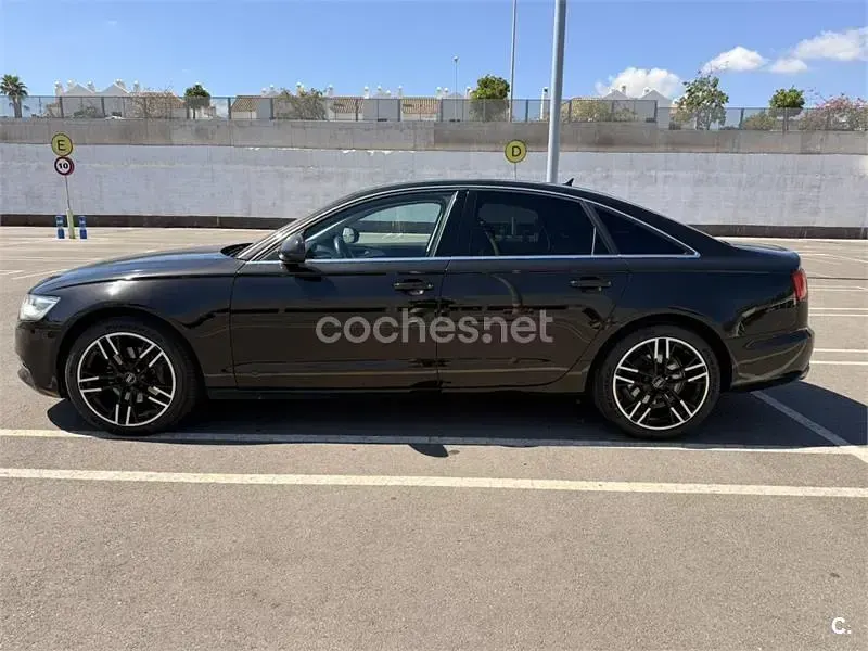 Usado Audi A6 Comfort 204 CV (150 kW) 2012 Negro Berlina