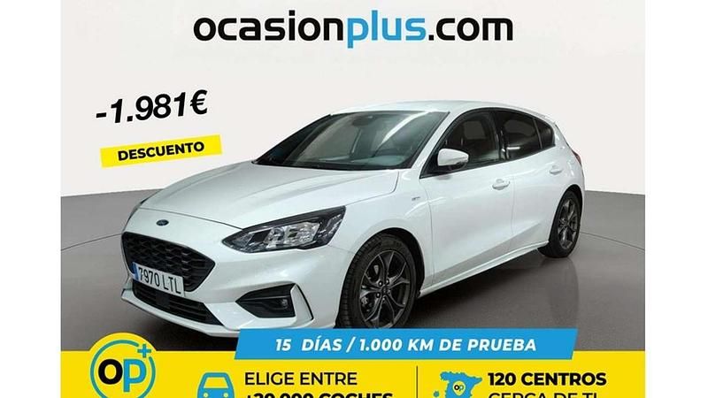 Blanco Usado 2021 Ford Focus ST-Line Utilitario | 18.000 € (Precio justo) - Imagen 1/4