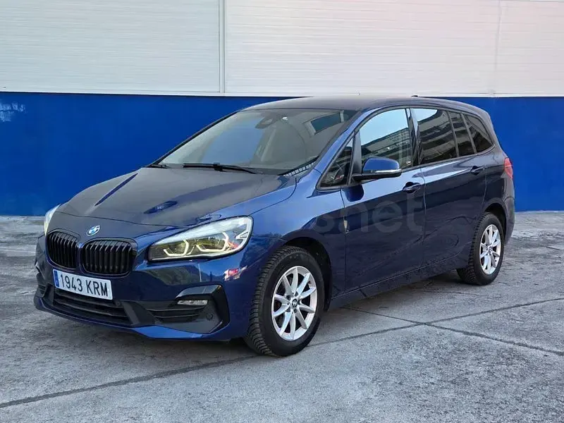 Usado BMW 216 116 CV (85 kW) 2018 Azul Familiar