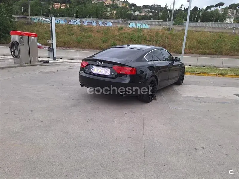 Usado Audi A5 Sportback Advanced 177 CV (130 kW) 2015 Negro Utilitario