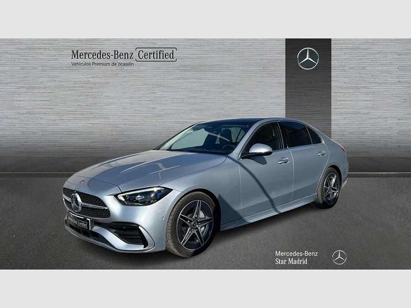 Plateado Usado 2021 Mercedes C200 Berlina | 37.990 € (Precio justo) - Imagen 1/4