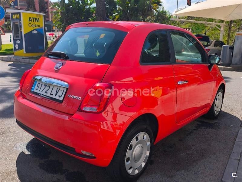 Usado Fiat 500 70 HP (51 kW) 2021 Laranja Sedan