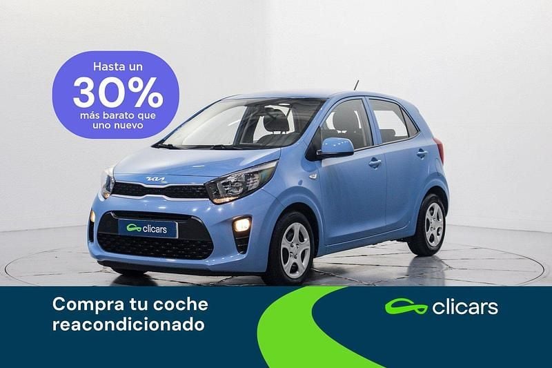 Azul Usado 2022 Kia Picanto Utilitario | 10.690 € (Precio justo) - Imagen 1/4