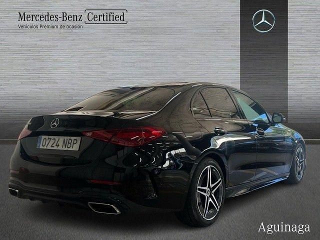 Usado Mercedes C200 163 CV (119 kW) 2025 Negro obsidiana