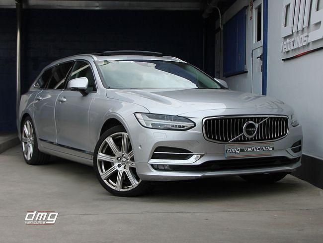 Usado Volvo V90 Inscription 235 CV (172 kW) 2018 Gris Familiar