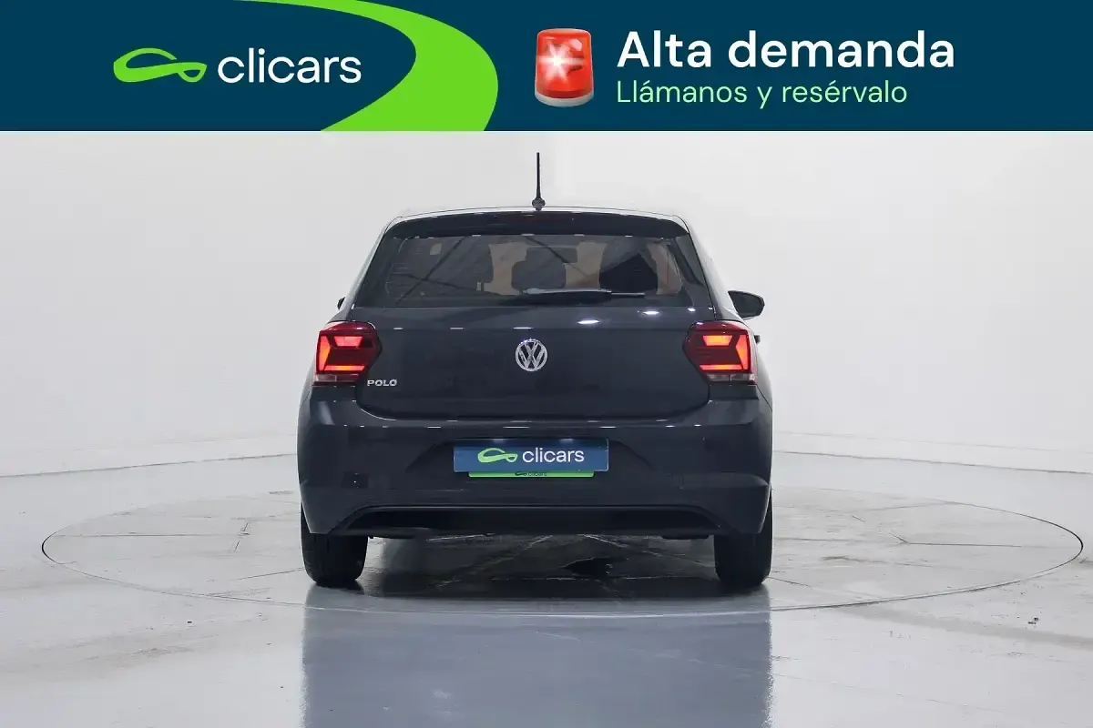 Usado VW Polo Edition 65 CV (47 kW) 2019 Gris / plata Utilitario