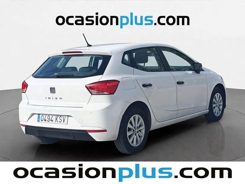 Begagnad Seat Ibiza Reference 95 HK (69 kW) 2019 Vit Halvkombi