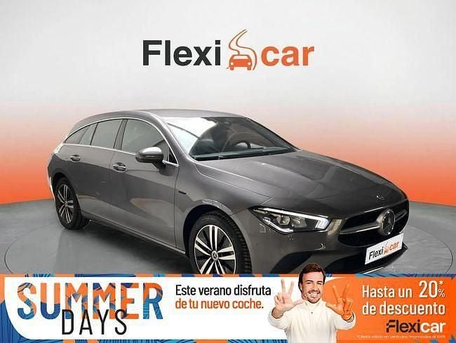 Gris Usado 2021 Mercedes CLA250e Shooting Brake Familiar | 29.990 € (Precio justo) - Imagen 1/4