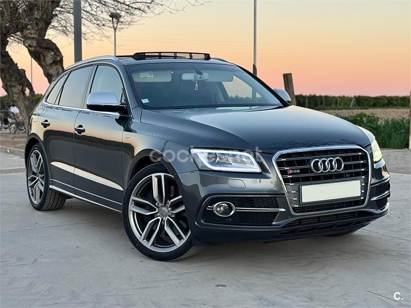 Usado Audi SQ5 313 CV (230 kW) 2015 Gris / plata SUV
