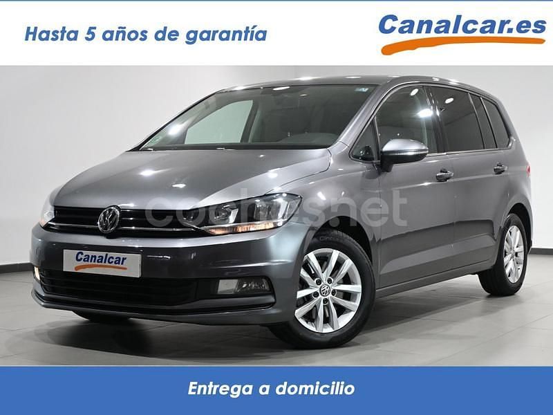 Gris Usado 2017 VW Touran Advance Monovolumen | 16.690 € (Precio justo) - Imagen 1/4