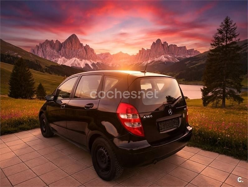 Usado Mercedes A160 Elegance 82 CV (60 kW) 2008 Negro Monovolumen