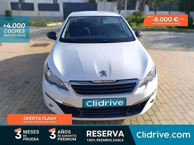 Usado Peugeot 308 Active 131 CV (96 kW) 2014 Blanco Utilitario