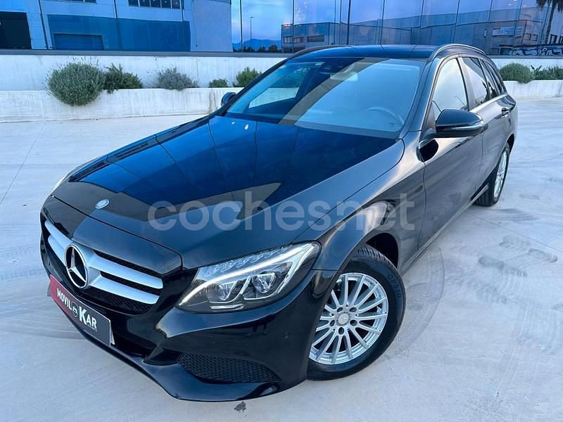 Negro Usado 2016 Mercedes C220 Familiar | 14.990 € (Super precio) - Imagen 1/4