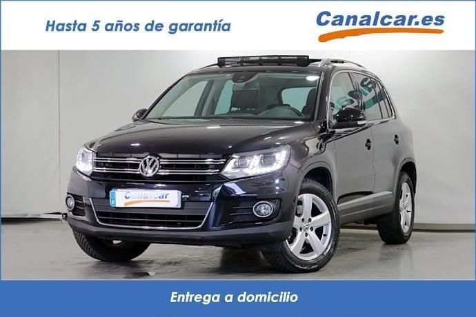 Negro Usado 2013 VW Tiguan Sportline SUV | 10.971 € (Buen precio) - Imagen 1/4