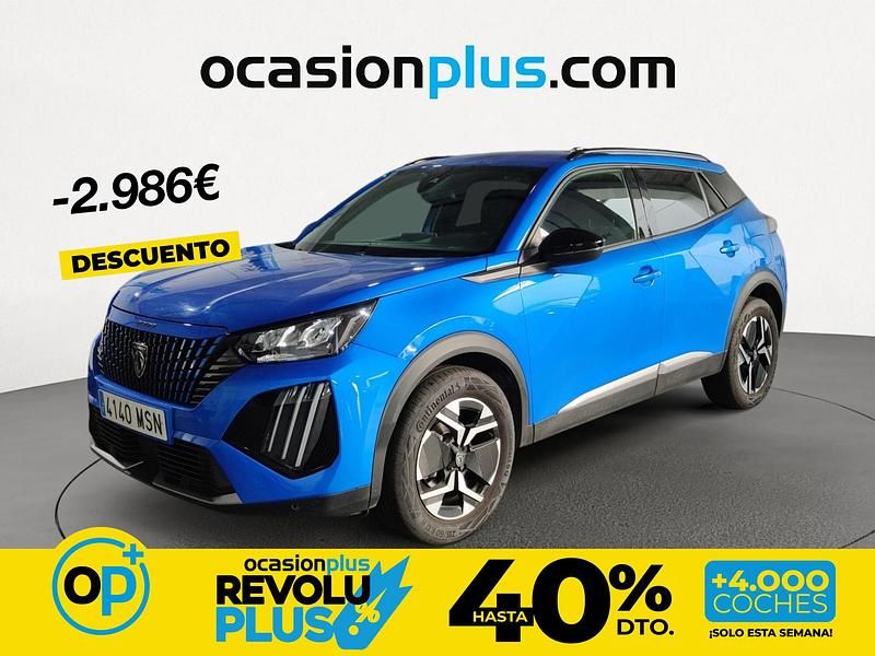 Usado Peugeot 2008 Allure 130 CV (95 kW) 2024 Azul SUV