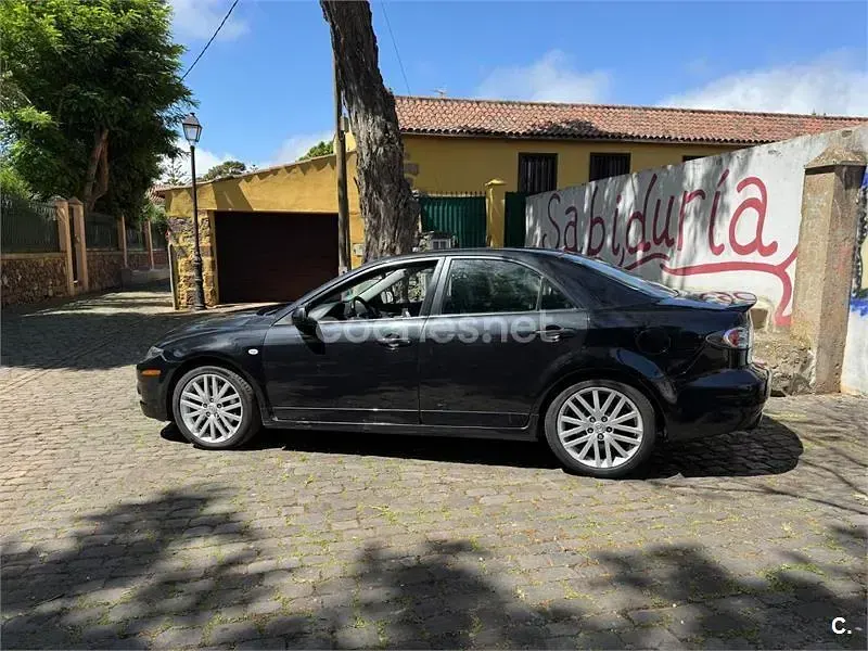 Usado Mazda 6 Sportive 166 CV (122 kW) 2006 Negro Berlina