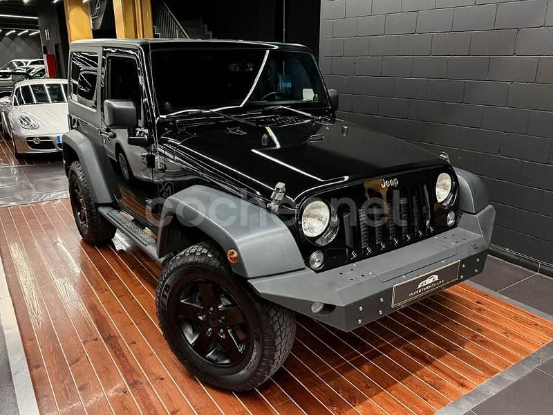 Negro Usado 2014 Jeep Wrangler SUV | 34.900 € (Un poco caro) - Imagen 1/4
