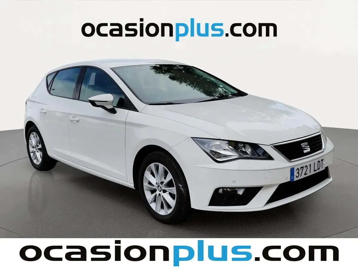 Usado Seat Leon Style 115 CV (84 kW) 2020 Blanco Berlina