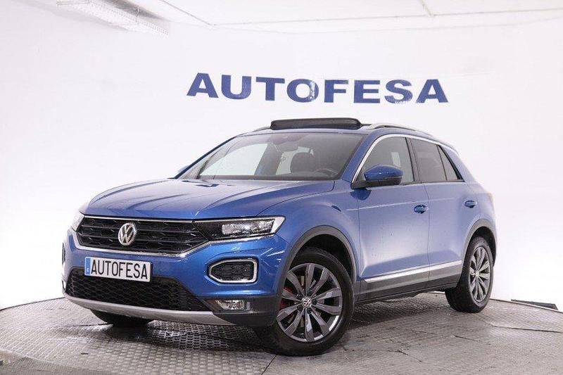 Azul Usado 2018 VW T-Roc SUV | 20.850 € (Precio justo) - Imagen 1/4