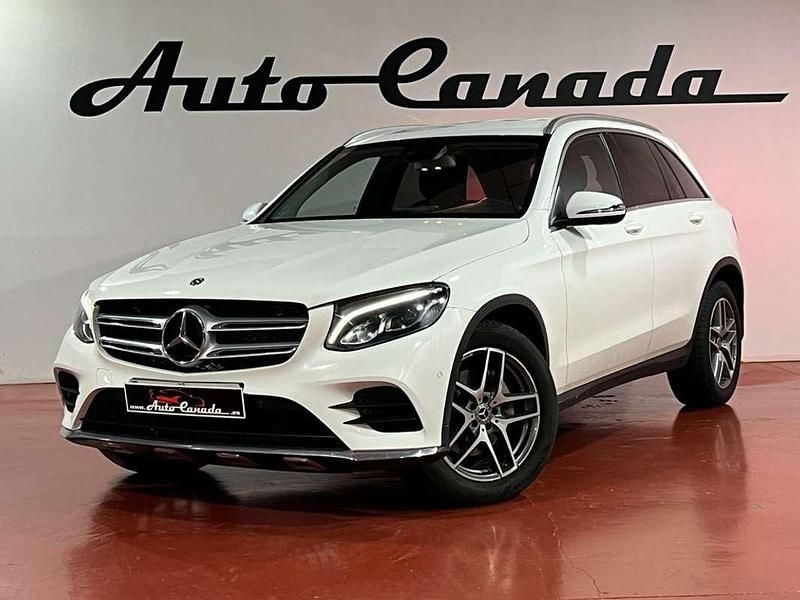 Usado Mercedes GLC250 204 CV (150 kW) 2017 Blanco SUV