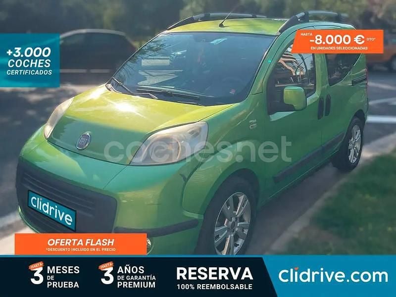 Verde Usado 2009 Fiat Qubo Dynamic Monovolumen | 5390 € - Imagen 1/3