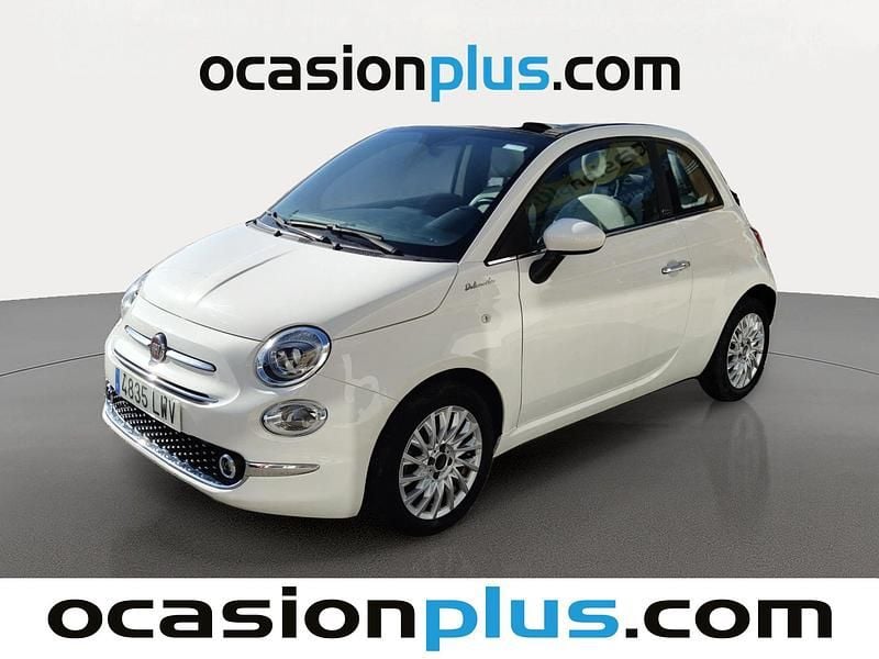 Blanco Usado 2022 Fiat 500C Dolcevita Descapotable | 11.455 € (Buen precio) - Imagen 1/4