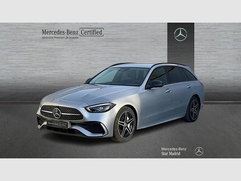 Gris / plateado Usado 2025 Mercedes C220 Familiar | 46.990 € (Precio justo) - Imagen 1/4