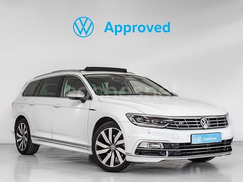 Blanco Usado 2018 VW Passat Sportline Familiar | 22.900 € (Caro) - Imagen 1/4
