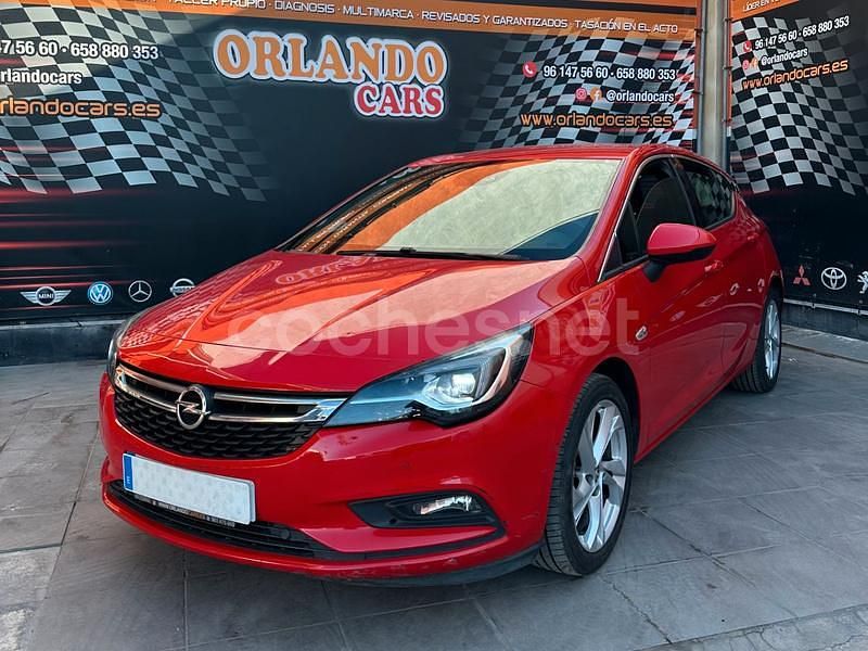 Rojo Usado 2017 Opel Astra Excellence Berlina | 10.300 € (Precio justo) - Imagen 1/4