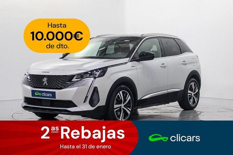 Blanco Usado 2021 Peugeot 3008 GT SUV | 21.490 € (Precio justo) - Imagen 1/4