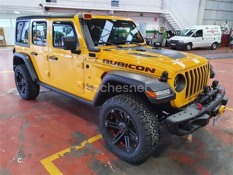 Amarillo Usado 2019 Jeep Wrangler Unlimited Rubicon SUV | 70.000 € - Imagen 1/2