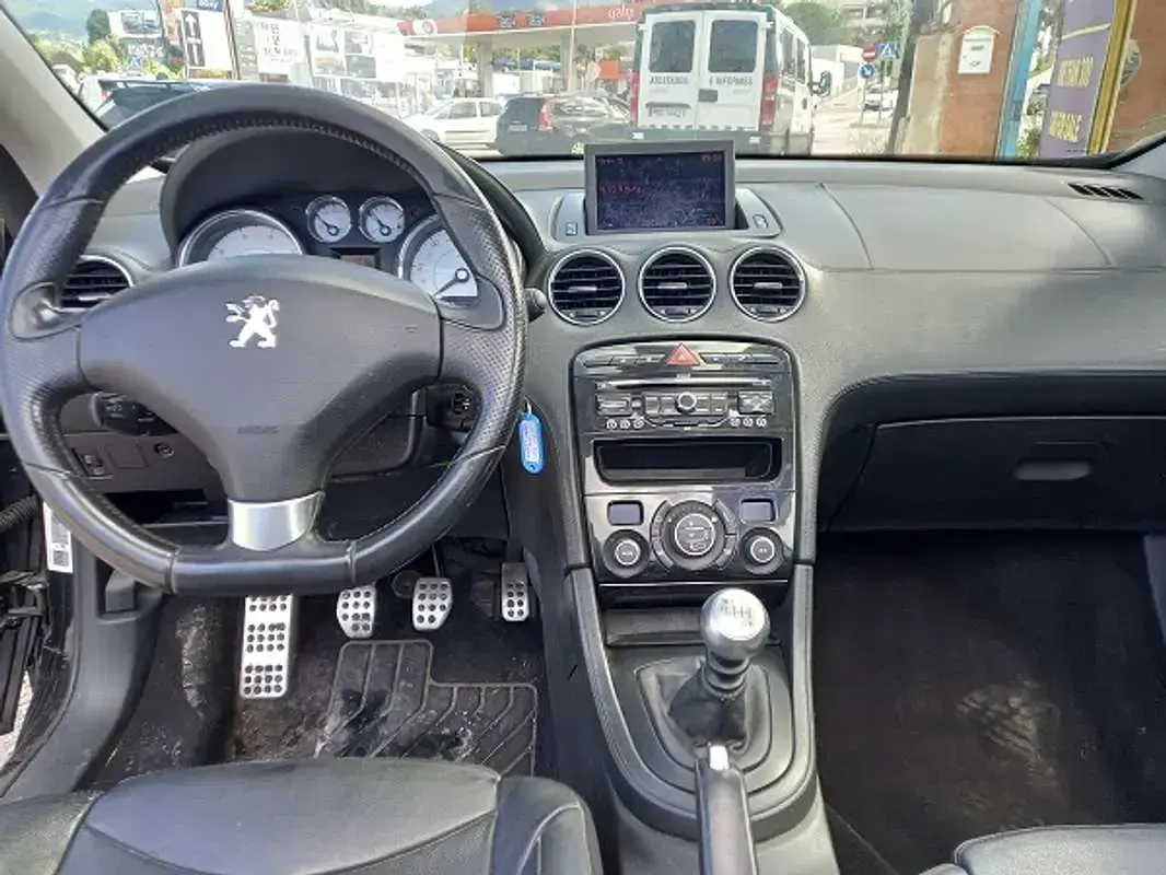 Usado Peugeot 308 CC 150 CV (110 kW) 2009 Negro Descapotable