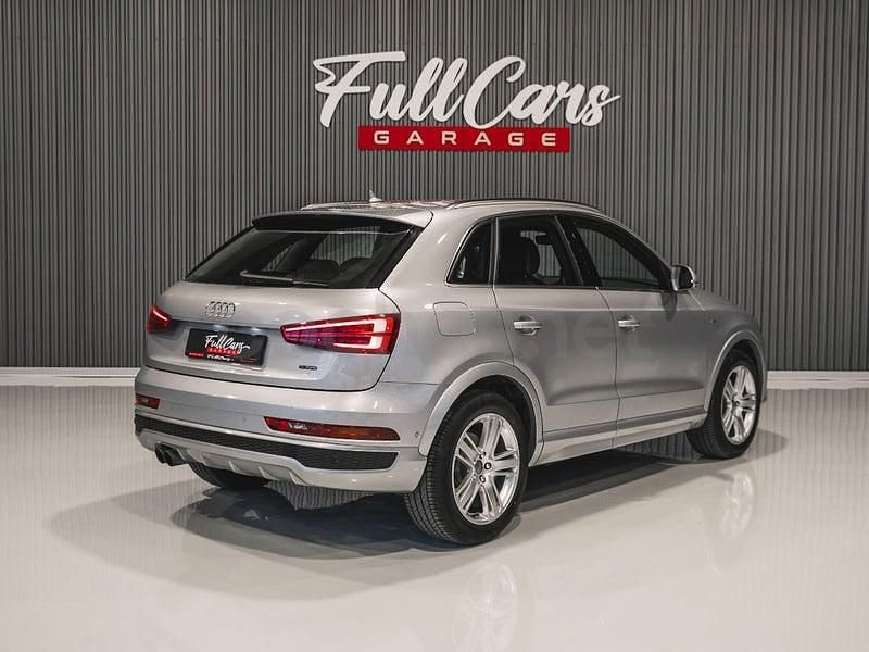 Usado Audi Q3 S-Line 180 CV (132 kW) 2016 Gris / plata SUV