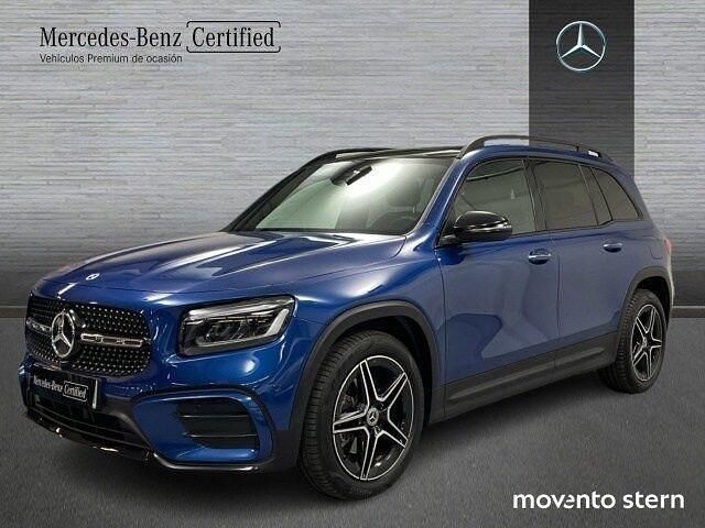 Azul Usado 2024 Mercedes GLB200 SUV | 51.800 € (Caro) - Imagen 1/4
