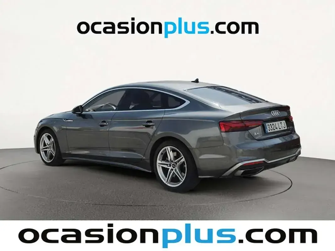 Usado Audi A5 Sportback S-Line 265 CV (194 kW) 2021 Gris Utilitario