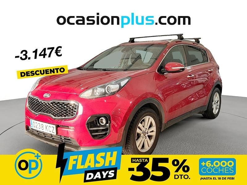 Usado Kia Sportage 141 CV (103 kW) 2017 Rojo SUV