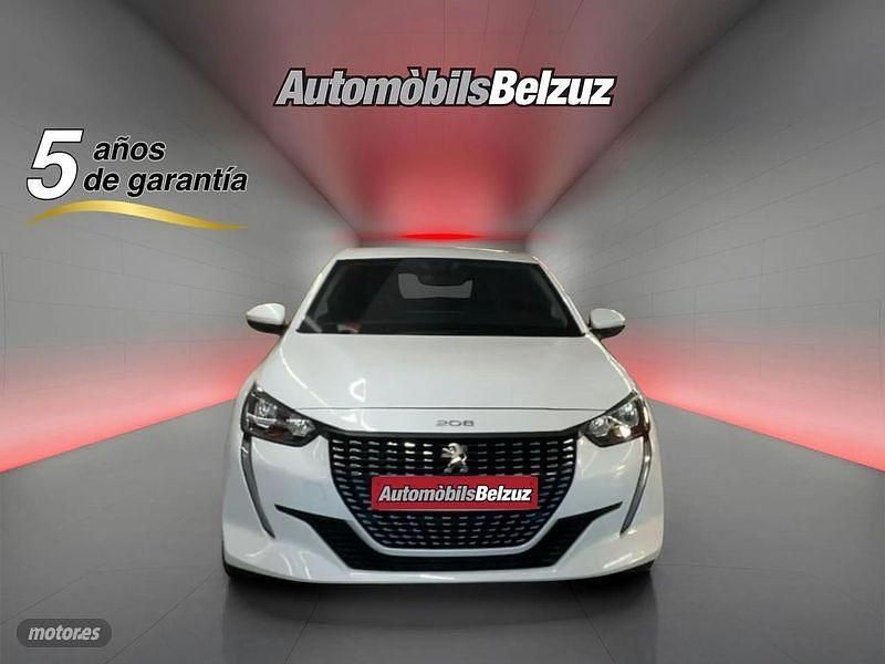 Usado Peugeot 208 100 CV (73 kW) 2023 Blanco Utilitario
