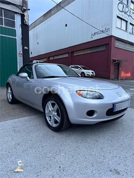 Gris / plata Usado 2007 Mazda MX5 Active Descapotable | 10.900 € (Un poco caro) - Imagen 1/3