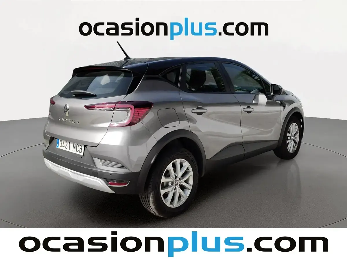Usado Renault Captur Equilibre 90 CV (66 kW) 2022 Gris SUV