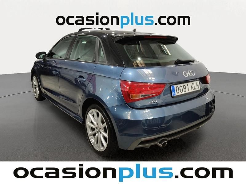 Usado Audi A1 Sportback S-Line 90 CV (66 kW) 2018 Azul Utilitario