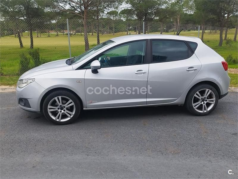 Usado Seat Ibiza Copa 90 HP (66 kW) 2012 Cinzento Sedan