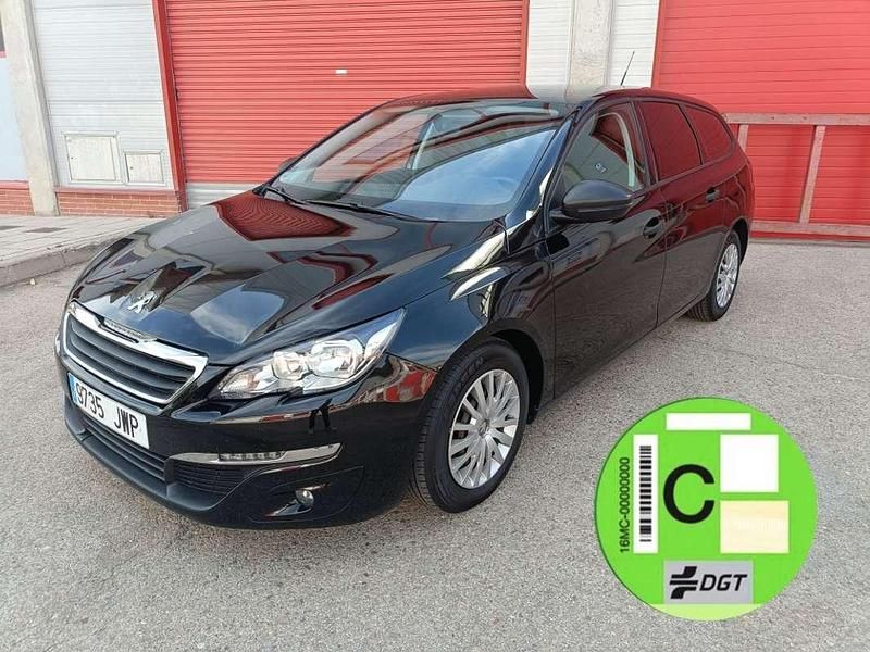 Negro Usado 2017 Peugeot 308 Access Familiar | 7750 € (Precio justo) - Imagen 1/4