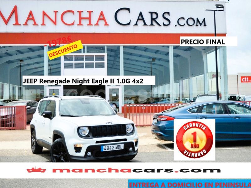 Blanco Usado 2022 Jeep Renegade Night Eagle SUV | 17.490 € (Precio justo) - Imagen 1/4